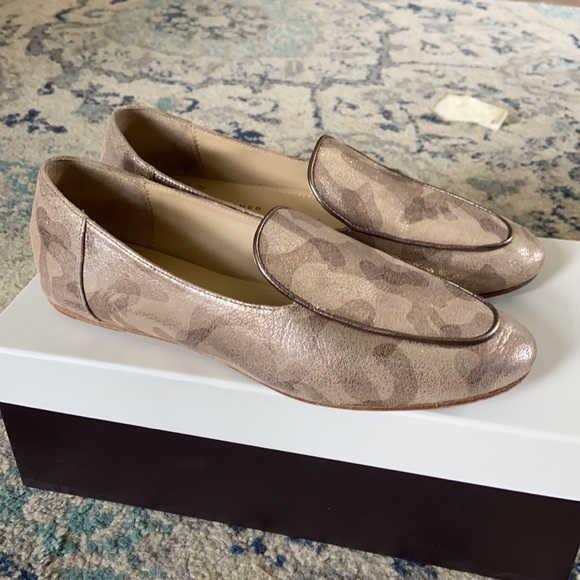Anthropologie, designer; Etienne Aigner camo flats - Picture 6 of 11